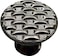 Knobware C5175 118Inch Vintage American Modern Weave Knob Satin Nickel