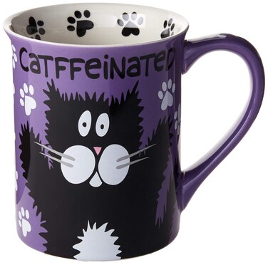 Our Name is Mud Catffeine Stoneware Mug 16 oz
