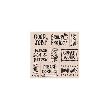 Hero Arts LL251 Wood Sets Notes from The Teacher