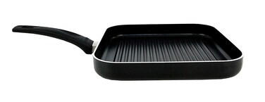 IMUSA USA IMU30026 Square Griddle with Ridges 105Inch Black