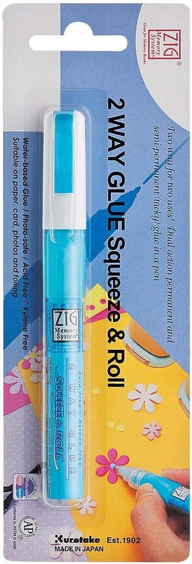 Zig MSB10M1P Memory System Two Way Glue Pen Carded Squeeze and Roll