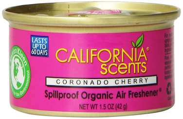 California Scents Spillproof Organic Air Freshener Coronado Cherry 15 Ounce Canister Pack of 4