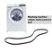 Washing Machine Rubber Drive Belt5EPJ1225 Circumference 1225mm Compatible with Hoover Candy Washing Machines4103946041021973