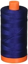 Aurifil Mako Cotton Thread Solid 50wt 1422yds Dark Navy