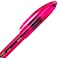 Pentel RSVP RazzleDazzle Ballpoint Pen 10mm Medium Line Pink Barrel Black Ink Box of 12 BK91RDPA