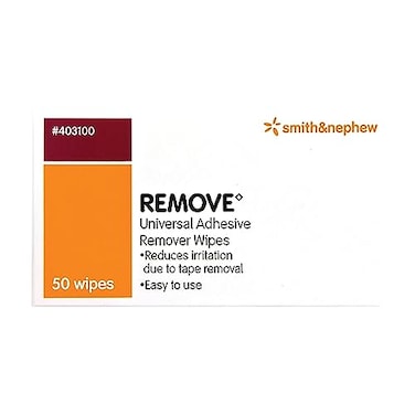 Smith and Nephew Remove Adhesive Remover Wipes 403100 50count