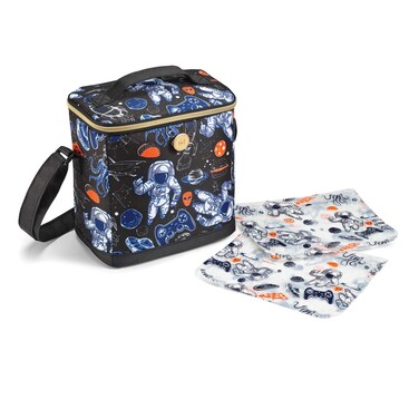 Fit  Fresh Insulated Lunch Box For Kids Boys  Girls Lunch Bag For Kids With 2 Reusable Snack Bags School Lunch Box