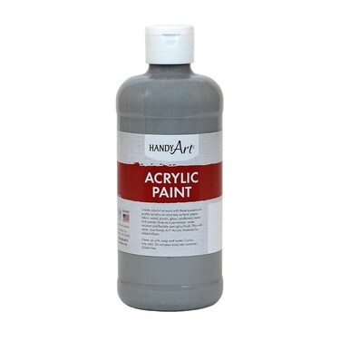 Handy Art Student Acrylic Paint 16 ounce Gray101105
