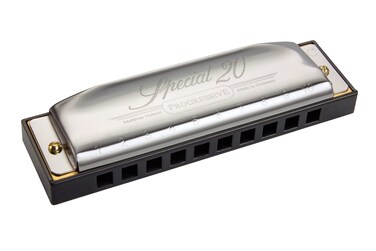 Hohner Special 20 Diatonic Harmonica Cmajor  Professional Responsive Reeds Injection Molded Plastic Comb with Projecting Mouthpiece