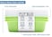3PACK TotBox Kids Lunch Box Bento Snack Box for Daycare Preschool Kindergarten Toddlers Baby Boys Girls Small Cute Stackable Dishwashersafe Food Storage Containers Fits Sandwich