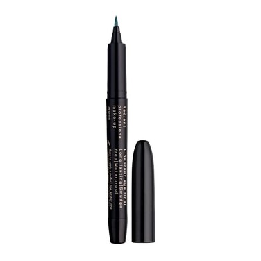 Radiant Professional Lineproof Eye Line  Pen Eyeliner with Flexible Tip Pen for a Long Lasting and Precise Outline  SmudgeProof Waterproof Liquid Green Eyeliner For Intense Color 04 GREEN
