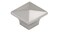 Richelieu Hardware BP53082195 McKenzie Collection 1 14inch 32 mm Brushed Nickel Modern Square Cabinet and Drawer Knob for Kitchen Bathroom and Furniture