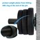 Wall Mounted Weight Plate Holder Fit 2inch Olympic Weight Plates with Protective Rubber Pad Max Weight Capacity 300 lb Mounting Hardware Included 4pcsBlack