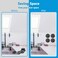 Wall Mounted Weight Plate Holder Fit 2inch Olympic Weight Plates with Protective Rubber Pad Max Weight Capacity 300 lb Mounting Hardware Included 4pcsBlack
