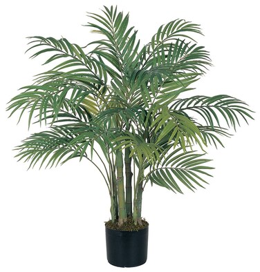 Nearly Natural 3ft Areca Silk Palm Tree