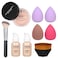 Foundation Liquid Full Coverage Makeup Powder Foundation Brush Makeup Sponges Makeup Brushes Set Foundation Makeup Kit