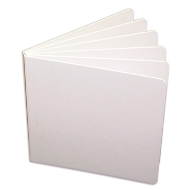 ASHLEY PRODUCTIONS Blank Chunky Thick Pages BookWhite