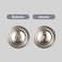 Baldwin Alcott Entry Door Knob Handle with Keyed Lock Featuring SmartKey Rekey Technology and Microban Protection in Satin Nickel
