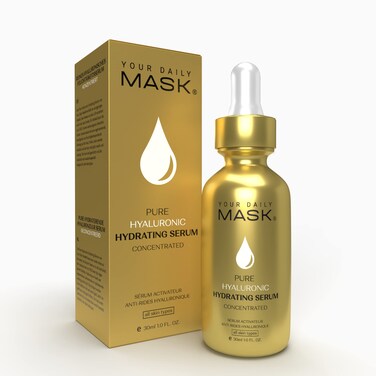 Your Daily Mask Hyaluronic Acid Serum for Face  Hydrating Facial Serum with Hyaluronic Acid  Vitamin C  Rejuvenating  Facial Skin Care  Anti Aging  Anti Wrinkles  Moisturizing and Fine Lines