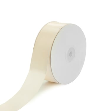 Creative Ideas Solid Satin Ribbon 11250 yd Ivory
