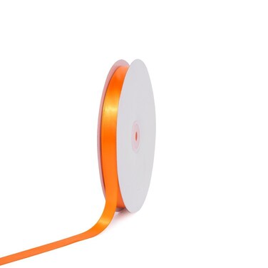 Creative Ideas PSF0508172 Solid Satin Ribbon Orange 58 x 100 yd