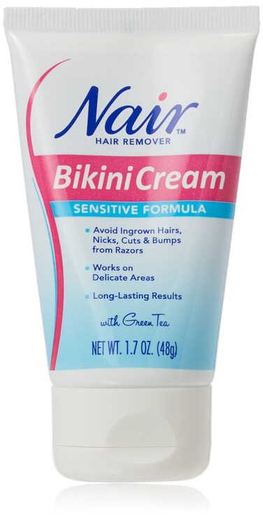 Nair Hair Remover Bikini Cream Sensitive 17 Ounce 50ml 2 Pack