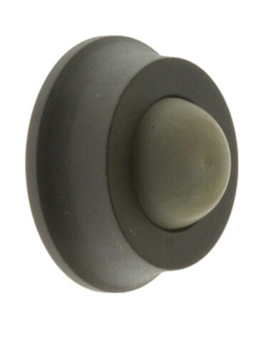 idh by St Simons 1304510B Professional Grade Quality Genuine Solid Brass Wall Door Bumper OilRubbed Bronze Gray