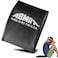 ABMAT Sit Up Mat The Original Abdominal and Core Trainer Mat for Full Range of Motion Sit ups Crunches and Ab Workouts Black Vinyl