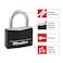 Master Lock 141Q Covered Aluminum Keyed Padlock 4 Pack Black