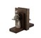Deco 79 Polystone People Bookends with Swing Set Set of 2 4W 8H Brown