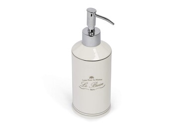 Kassatex ALBLDW Le Bain Lotion Dispenser White