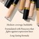 LAURA GELLER NEW YORK The Ideal Fix Concealer  Tan  Buildable Medium to Full Coverage Liquid Concealer  Covers Under Eye Dark Circles  Blemishes  LongLasting