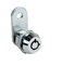 FJM Security 2400ASKD Tubular Cam Lock with 58 Cylinder and Chrome Finish Keyed Different