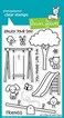 Lawn Fawn Lets Play Stamp and Die Bundle  Two Items