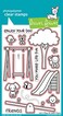 Lawn Fawn Lets Play Stamp and Die Bundle  Two Items