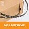EasyFlex 11002 FirmFlex Chain Lock Tree Tie 100 Foot Black