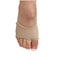 Spinner Skins Neoprene Dance Half Soles and PouchNude with RhinestonesM