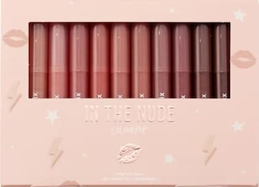 Colourpop IN THE NUDE Lippie Stix Vault Set Collection Lipsticks Matte Creme Vegan Nudes Neutrals