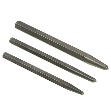 Mayhew Select 89082 Punch Set 3Piece Black