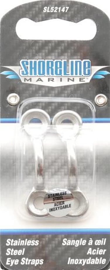Shoreline Marine Stainless Steel Eye Strap