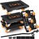 Furniture Lifter Movers Tool Set 360 Rotation Furniture Dolly Heavy Duty Furniture Movers with 5 Wheels Maximum Load 1200 Lbs for Moving Heavy Furniture Refrigerator Sofa 4 Pack