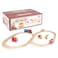 Wooden Train Track 52 Piece Set  18 Feet Of Track Expansion And 5 Distinct Pieces  100 Compatible with All Major Brands Including Thomas Wooden Railway System  by Right Track Toys T