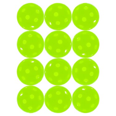 Jugs Sports Pickleballs Vision Enhanced Green 1 Dozen