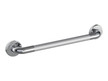 WingIts WGB5PSKN18 STANDARD Grab Bar Diamond Knurled Grip Concealed Mount Polished Knurled Stainless Steel 18Inch Length by 125Inch Diameter