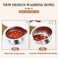 Rice Washer Strainer Bowl  4in1 Washing Bowl for Quinoa Stainless Steel Rinser With Side Drainers Small Colander for Cleaning Fruits Vegetables and Beans  Versatile Kitchen Tool
