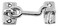 Perko Chrome Plated Zinc Cabin Door Hook  3