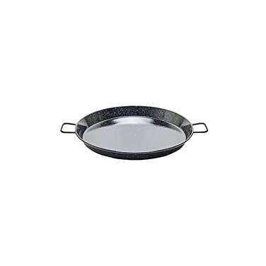 Garcima 18Inch Enameled Steel Paella Pan 46cm