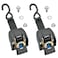 Fulton 2060266 2 x 43 Brass Transom Retractable Ratchet Tie Down