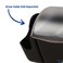 San Jamar Mini Dome Condiment Bar 2 Compartnment with Dome Lid for Kitchen Bar And Restaurants Plastic 1 Quart Black