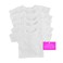 Emily Rose 18 Inch Doll Clothes  USA Business  5 Pack Value Bundle White 18 Doll TShirts Baby Doll Set Tee Shirts for Crafting Activity Dolls Accessories  8020 CottonPoly